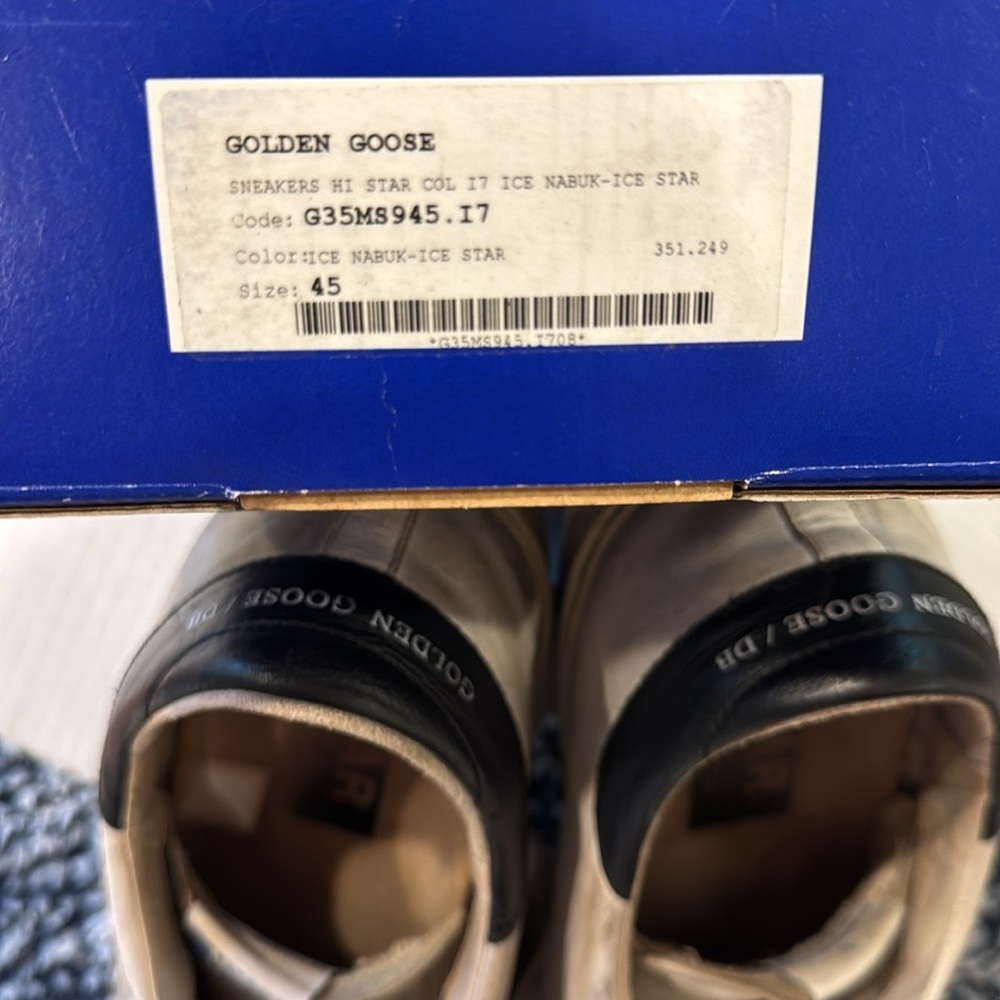 With original box - Golden Goose Hi-Stars & dustbag - good used condition - Picture 3 of 16